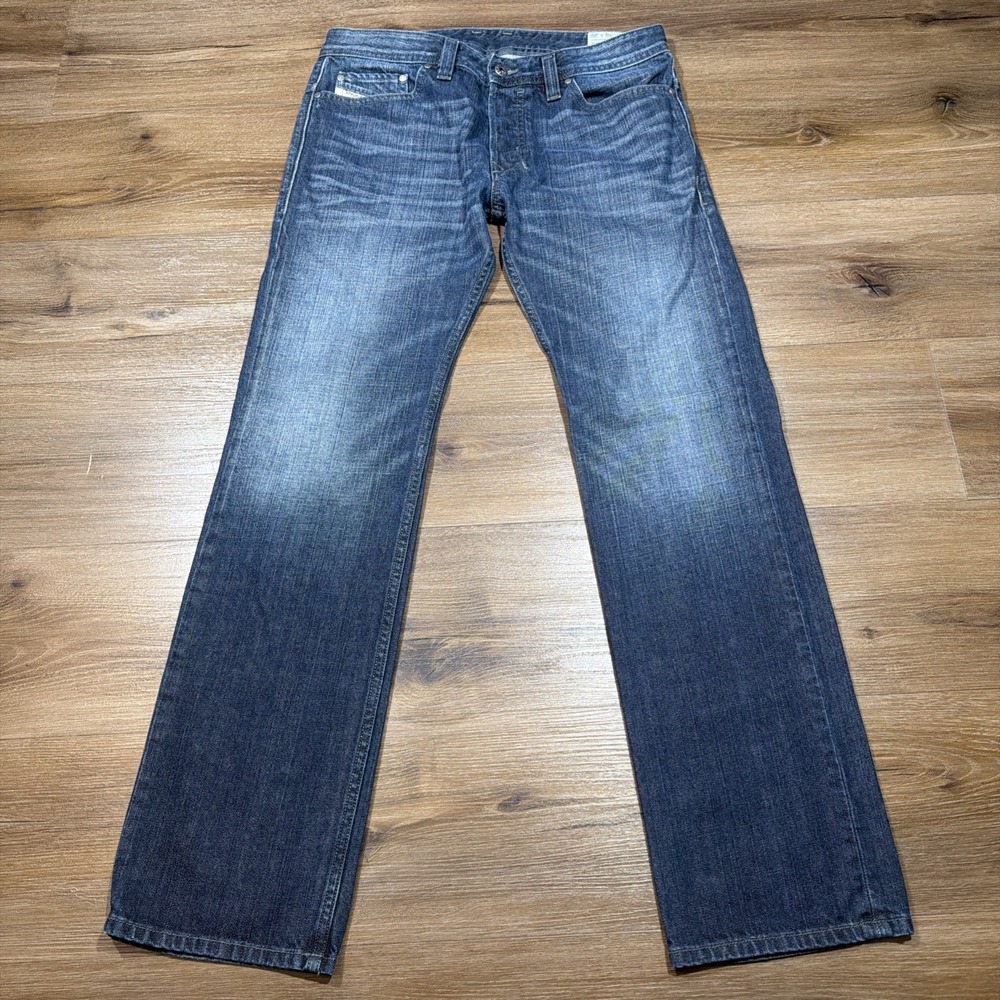 Diesel Jeans 30 x 30 Safado Regular Slim Straight Blue ORZ31 0RZ31 Made In USA